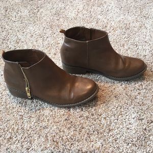 Dark Brown Ankle Boots